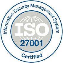 ISO 27001: 2022 certified